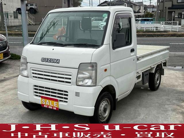 スズキ　キャリイトラック　ＫＣエアコン・パワステ　４ＷＤ　ＭＴ　エアコン　パワーステアリング
