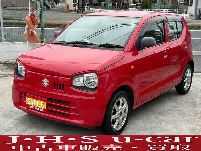 スズキ　アルト　Ｌ　キーレスエントリー　アイドリングストップ　シートヒーター　ＣＶＴ　盗難防止システム　ＡＢＳ　ＥＳＣ　ＣＤ　ミュージックプレイヤー接続可　アルミホイール　衝突安全ボディ　エアコン　パワーステアリング